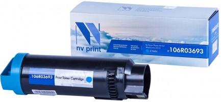 Картридж NV Print 106R03693 Cyan для Xerox Phaser 6510/ WorkCentre 6515 , 4300 страниц