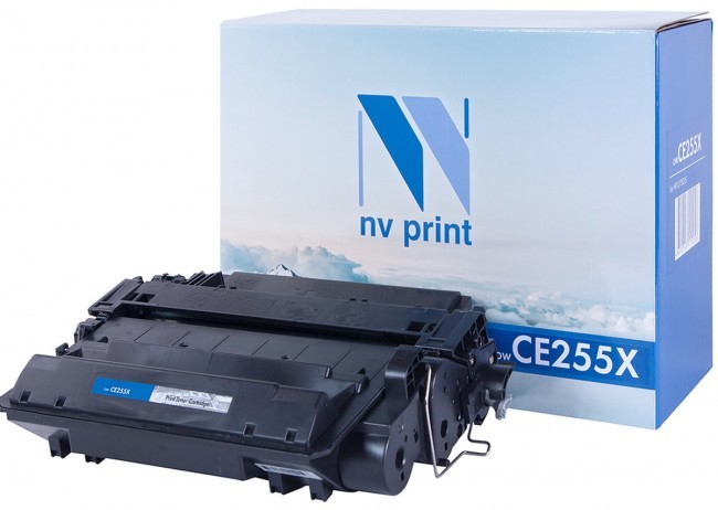 Картридж NV Print CE255X для принтеров HP LaserJet M525dn/ M525f/ M525c/ Pro M521dw/ M521dn/ P3015/ P3015d/ P3015dn/ P3015x, 12500 страниц