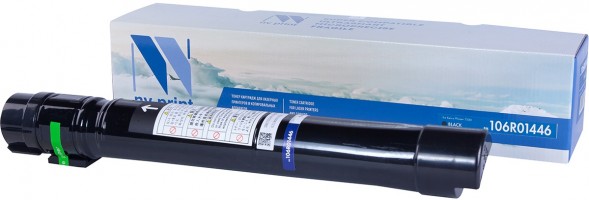 Картридж NV Print 106R01446 Черный для принтеров Xerox Phaser 7500, 19800 страниц