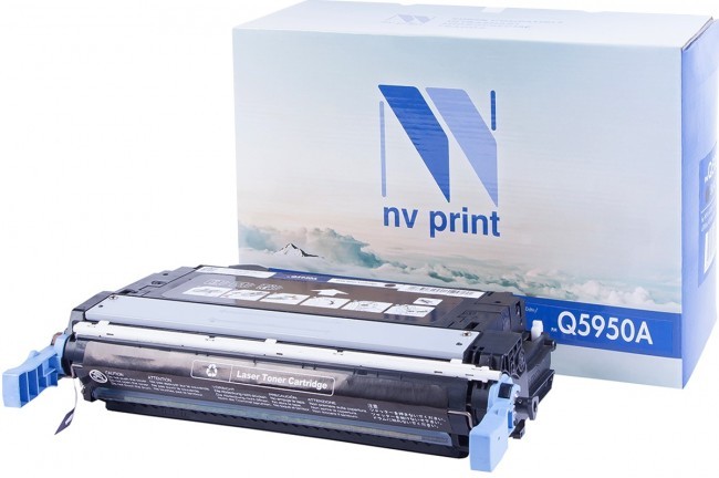 Картридж NV Print Q5950A Черный для принтеров HP LaserJet Color 4700/ 4700dn/ 4700dtn/ 4700n/ 4700ph+, 11000 страниц