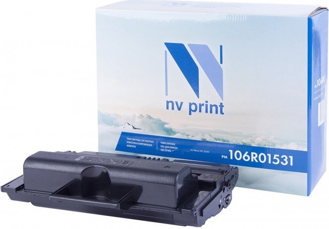 Картридж NV Print 106R01531 для принтеров Xerox WorkCentre 3550, 11000 страниц