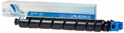 Тонер-Картридж NV Print TK-8345 Cyan для принтеров Kyocera Taskalfa-2552ci, 12000 страниц