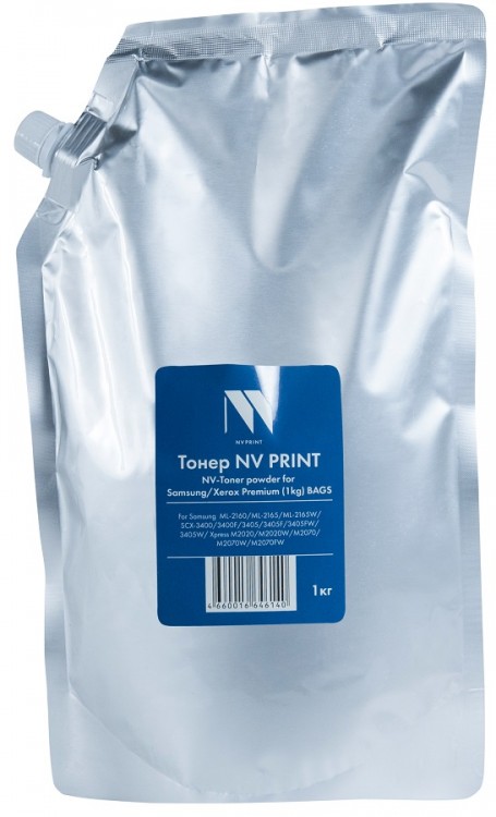 Тонер NV Print для принтеров Samsung/ Xerox, Premium, BAGS, 1кг