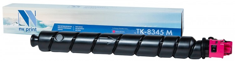 Тонер-Картридж NV Print TK-8345 Magenta для принтеров Kyocera Taskalfa-2552ci, 12000 страниц