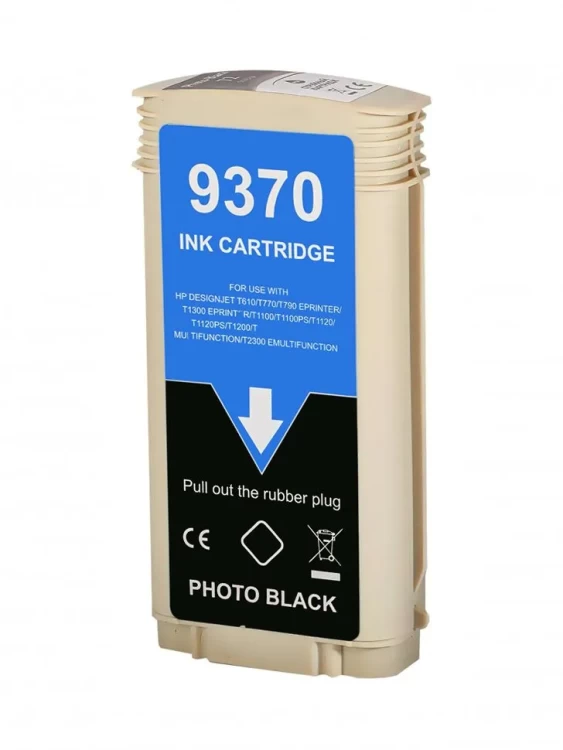 Струйный картридж NV Print C9370A (72) Photo Black для HP DesignJet T1100, T1120, T1200, T1300,  T610, T620, T770, T790, T2300, T795