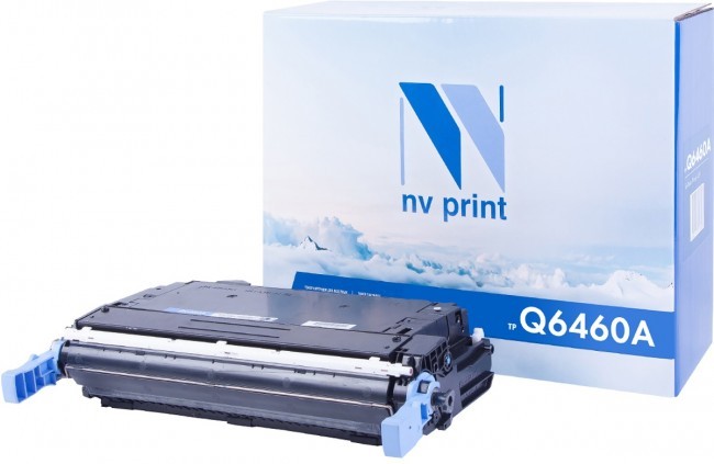 Картридж NV Print Q6460A Черный для принтеров HP LaserJet Color 4730/ MFP-4730x/ 4730xm/ 4730xs/ CM4730/ CM4730f/ CM4730fm/ CM4730fsk, 12000 страниц