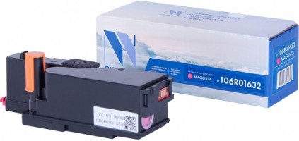 Картридж NV Print 106R01632 Пурпурный для принтеров Xerox Phaser 6000/ 6010/ WorkCentre 6015, 1000 страниц