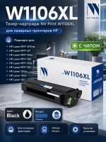 Картридж NV Print W1106XL для HP 107a/107w/135w/135a/137fnw 5000 страниц