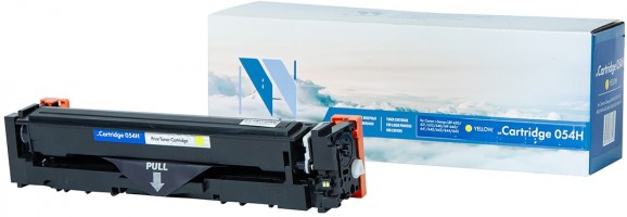 Картридж NV Print 054H Yellow для Canon i-Sensys LBP-620/ 621/ 623/ 640/ MF-640/ 641/ 642/ 643/ 644/ 645, 2300 страниц