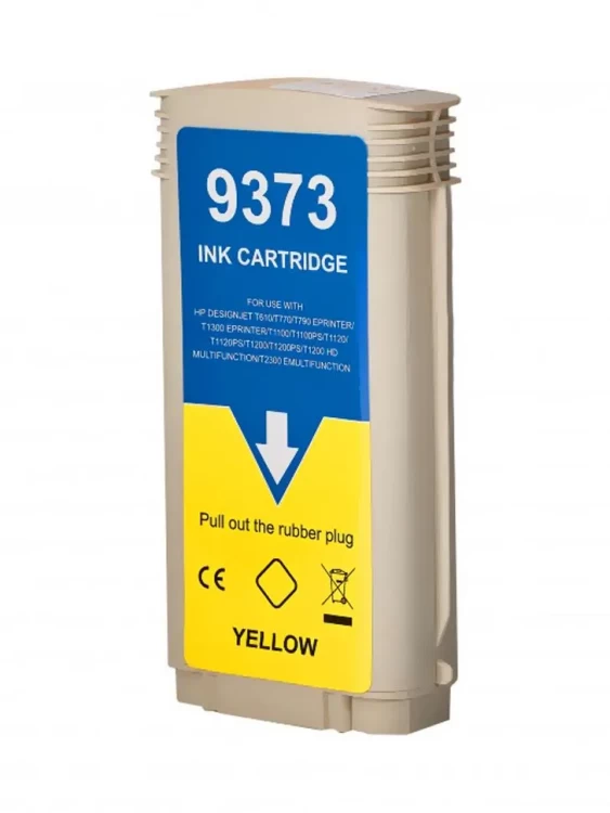 Струйный картридж NV Print C9373A (72) Yellow для HP DesignJet T1100, T1120, T1200, T1300,  T610, T620, T770, T790, T2300, T795