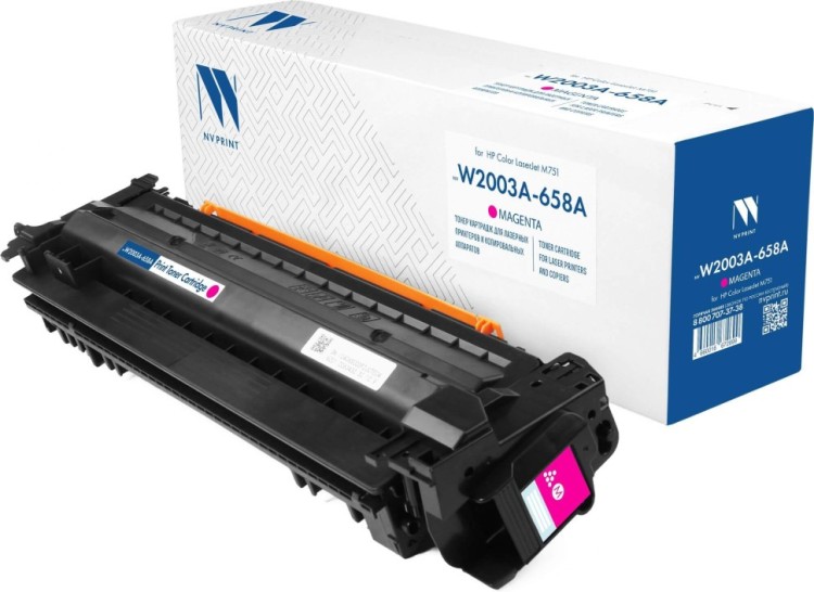 Картридж NV Print W2003A 658A (NV-W2003A-658A-M) Magenta для HP Color LaserJet Enterprise M751, пурпурный, 6000 стр. Картридж NV Print W2003A 658A (NV-W2003A-658A-M) Magenta для HP Color LaserJet Enterprise M751, пурпурный, 6000 стр.