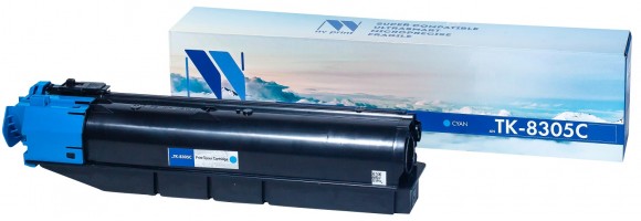 Картридж NV Print TK-8305 Cyan для Kyocera TASKalfa-3050/ TASKalfa-3051/ TASKalfa-3550/ TASKalfa-3551, 15000 страниц