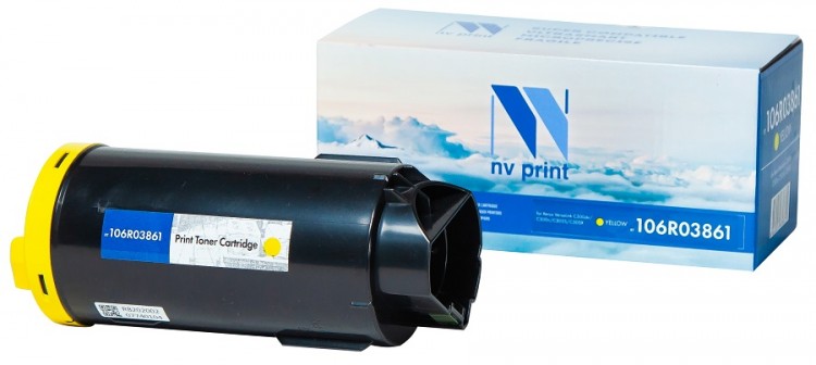 Картридж NV Print 106R03861 Yellow для принтеров Xerox VersaLink C500dn/ C500n/ C505S/ C505X, 2400 страниц