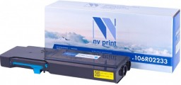 Картридж NV Print 106R02233 Голубой для принтеров Xerox Phaser 6600/ WorkCentre 6605, 6000 страниц