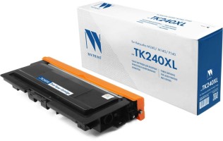 Картридж NV Print TK240XL (NV-TK240XL) для Катюша P140/ M140/ M240, чёрный, увеличенный, 12000 стр.