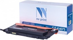 Картридж NV Print CLT-K407S Черный для принтеров Samsung CLP-320/ CLP-325/ CLX-3185, 1500 страниц