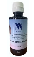 Чернила NV PRINT пигментные GT53XL для аппаратов HP DeskJet GT 5810/ 5820/ 5822/ Ink Tank 115/ 310/ 315/ 319/ 410/ 419/ 415/ Smart Tank 515/ 615 (135ml) Black
