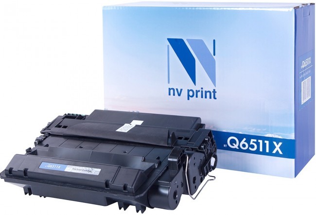Картридж NV Print Q6511X для принтеров HP LaserJet 2410/ 2420/ 2420d/ 2420dn/ 2420n/ 2430dtn/ 2430t/ 2430tn, 12000 страниц