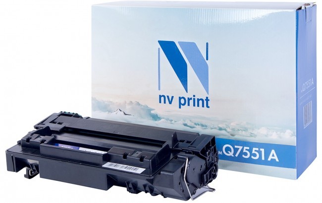 Картридж NV Print Q7551A для принтеров HP LaserJet P3005/ P3005d/ P3005dn/ P3005n/ P3005x/ M3027/ M3027x/ M3035/ M3035xs, 6500 страниц