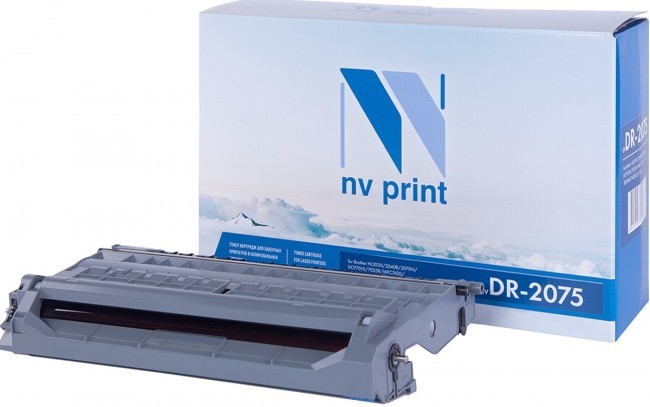 Барабан NV Print DR-2075 для принтеров Brother HL-2030R/ 40R/ 70NR/ FAX-2825R/ 2920R/ DCP-7010R/ 25R/ MFC-7420R/ 7820NR, 12000 страниц