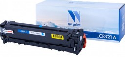 Картридж NV Print CE321A Голубой для принтеров HP LaserJet Color Pro CP1525n/ CP1525nw/ CM1415fn/ CM1415fnw, 1300 страниц