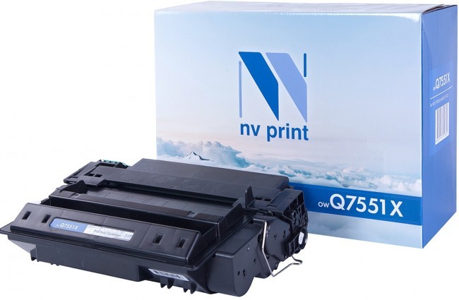 Картридж NV Print Q7551X для принтеров HP LaserJet P3005/ P3005d/ P3005dn/ P3005n/ P3005x/ M3027/ M3027x/ M3035/ M3035xs, 13000 страниц