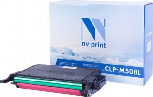 Картридж NV Print CLT-M508L Пурпурный для принтеров Samsung CLP-620ND/ 670ND/ CLX-6220FX, 4000 страниц