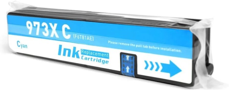 Картридж NV Print №973X (NV-F6T81AE) Cyan для HP PageWide Pro 352dw/ 377dw, голубой, 7000 стр