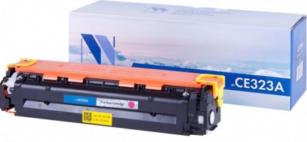 Картридж NV Print CE323A Пурпурный для принтеров HP LaserJet Color Pro CP1525n/ CP1525nw/ CM1415fn/ CM1415fnw, 1300 страниц