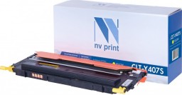 Картридж NV Print CLT-Y407S Желтый для принтеров Samsung CLP-320/ CLP-325/ CLX-3185, 1000 страниц