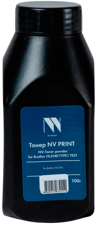 Тонер NV Print для принтеров Brother HL2140 TYPE1 (100G) (TEST)