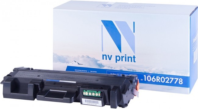 Картридж NV Print 106R02778 для принтеров Xerox Phaser 3052/ 3260/ WorkCentre 3215/ 3225, 3000 страниц