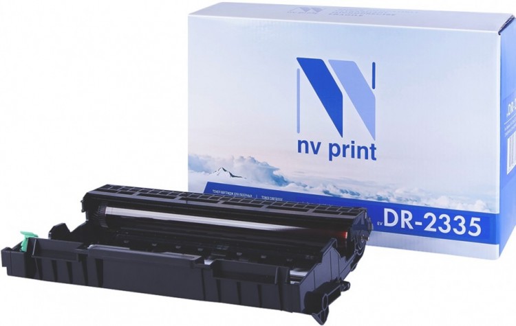 Барабан NV Print DR-2335 для принтеров Brother HL-L2300DR/ 2340DWR/ 2360DNR/ 2365DWR/ DCP-L2500DR/ 2520DWR/ 2540DNR/ 2560DWR/ MFC-L2700DWR/ 2720DWR/ 2740DWR, 12000 страниц