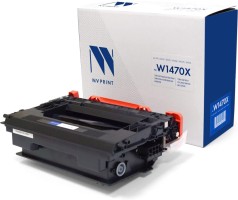Картридж NV Print W1470X (NV-W1470X) для HP LaserJet Enterprise M610dn/ 611dn/ 612dn/ MFP M634/ 635, чёрный, 25200 стр.