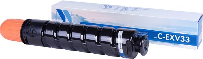 Тонер-туба NV Print C-EXV33 для принтеров Canon iR2520/ iR2520i/ iR2525/ iR2525i/ iR2530/ iR2530i, 14600 страниц