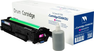 Блок фотобарабана NV Print 034M (NV-034MDUM) Drum Magenta для Canon imageRUNNER C1225, imageClass MF810C/ MF820C, пурпурный, 34000 стр