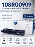 Картридж NV Print 108R00909 для принтеров Xerox 3140/ 3155/ 3160, 2500 страниц
