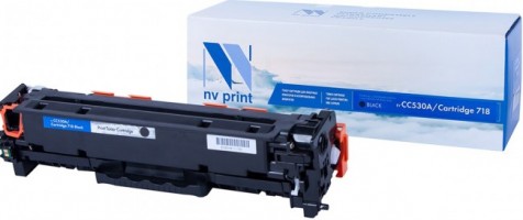 Картридж NV Print CC530A/ 718 Черный для принтеров HP LaserJet Color CP2025/ CP2025dn/ CP2025n/ MFP-CM2320fx/ CM2320n/ Canon i-SENSYS LBP-7200Cdn/ 7210Cdn/ 7660Cdn/ 7680Cх/ MF8330Cdn/ 8340Cdn/ 8350Cdn/ 8360Cdn/ 838, 3500 страниц