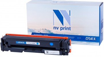 Картридж NV Print CF541X Голубой для принтеров HP Color LaserJet Pro M254dw/ M254nw/ MFP M280nw/ M281fdn/ M281fdw, 2500 страниц