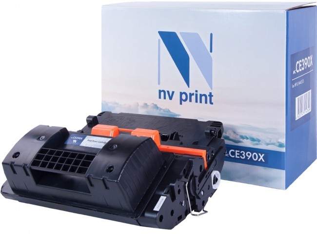 Картридж NV Print CE390X для принтеров HP LaserJet Enterprise 600 M602dn/ M602n/ M602x/ M603dn/ M603n/ M603xh/ M4555/ M4555f/ M4555fskm/ M4555h, 24000 страниц