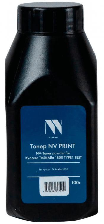 Тонер NV Print для принтеров Kyocera TASKAlfa 1800 TYPE1 (100G) (TEST)