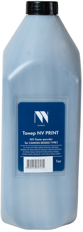 Тонер NV Print NV-IR5000-TYPE1-1KG для принтеров Canon IR2002 TYPE1, 1кг