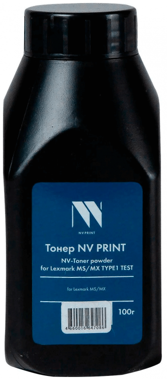 Тонер NV Print для принтеров Lexmark MS/ MX TYPE1 (100G) (TEST)