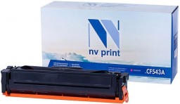 Картридж NV Print CF543A Пурпурный для принтеров HP Color LaserJet Pro M254dw/ M254nw/ MFP M280nw/ M281fdn/ M281fdw, 1300 страниц