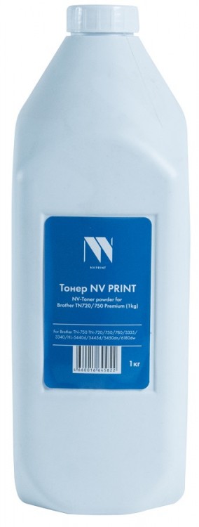 Тонер NV Print  для принтеров Brother TN720/ 750/ 780/ 3335/ 3340, HL-5440/ 5445/ 5450/ 6180, Premium, 1кг