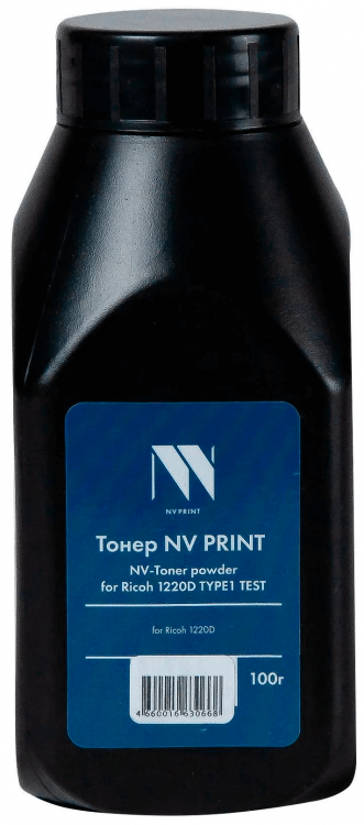 Тонер NV Print для принтеров Ricoh 1220D TYPE1 (100G) (TEST)