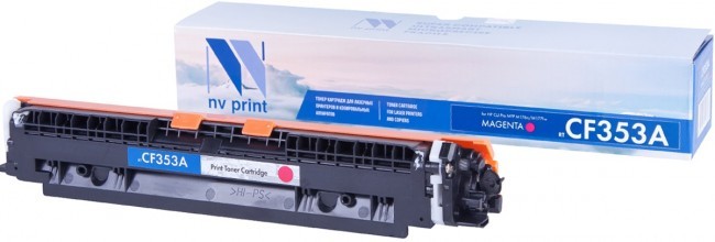 Картридж NV Print CF353A Пурпурный для принтеров HP LaserJet Color Pro M176n/ M177fw, 1000 страниц