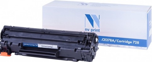 Картридж NV Print CE278A/ 728 для принтеров HP LaserJet Pro P1566/ M1536dnf/ P1606dn/ Canon MF4580/ 4570/ 4550/ 4450/ 4430/ 4410, 2100 страниц