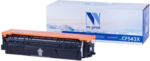 Картридж NV Print CF543X Пурпурный для принтеров HP Color LaserJet Pro M254dw/ M254nw/ MFP M280nw/ M281fdn/ M281fdw, 2500 страниц