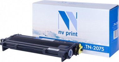 Картридж NV Print TN-2075 для принтеров Brother HL-2030R/ 40R/ 70NR/ FAX-2825R/ 2920R/ DCP-7010R/ 25R/ MFC-7420R/ 7820NR, 2500 страниц